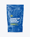 Glossy Stand Up Pouch Mockup