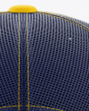 Trucker Cap Mockup - Back View