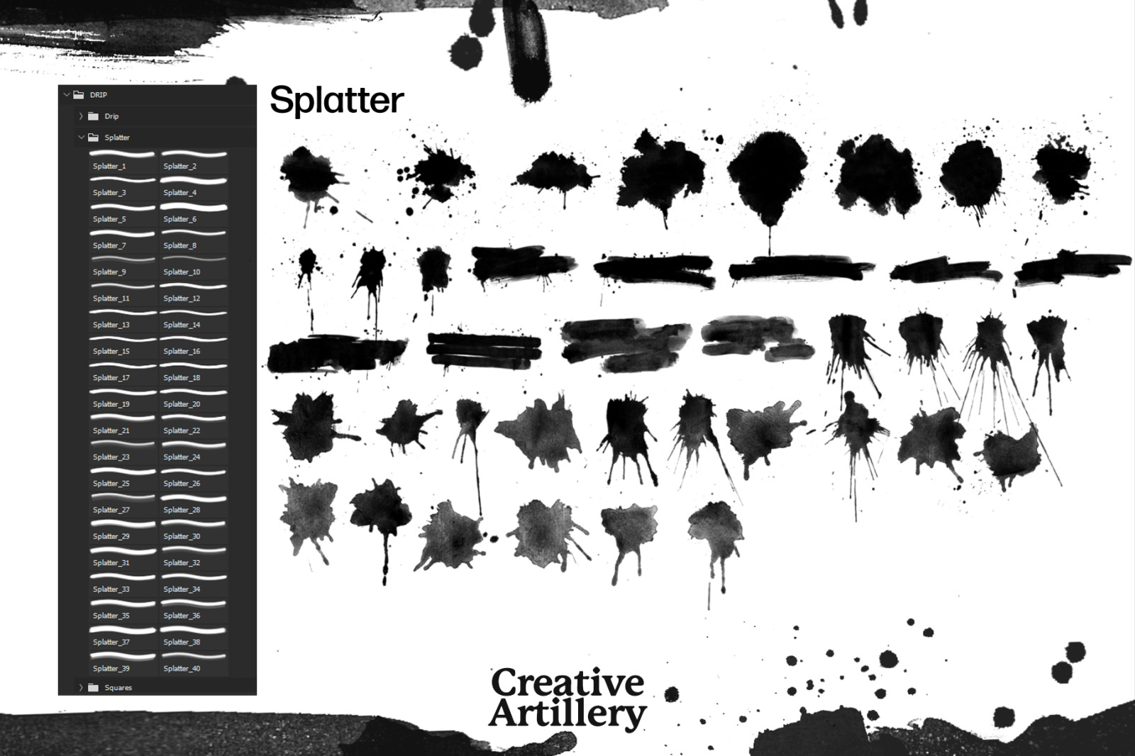 Drip Brush Drip Brush