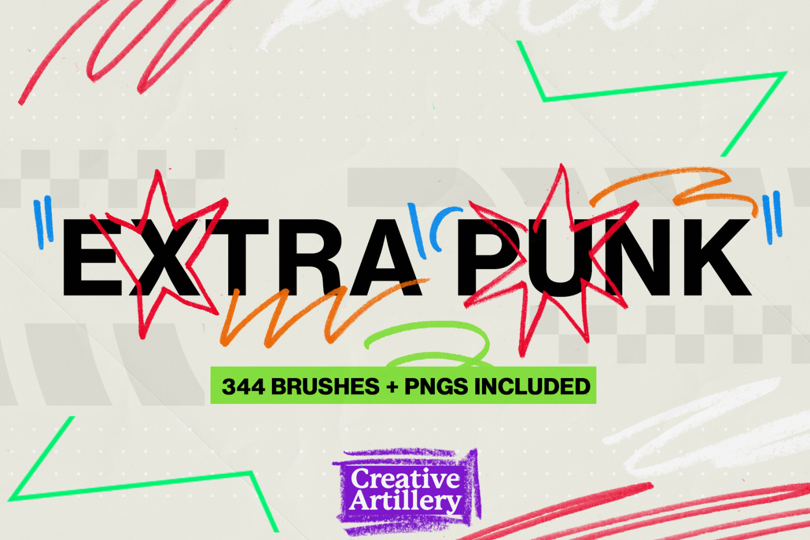 Extra Punk Brush Set