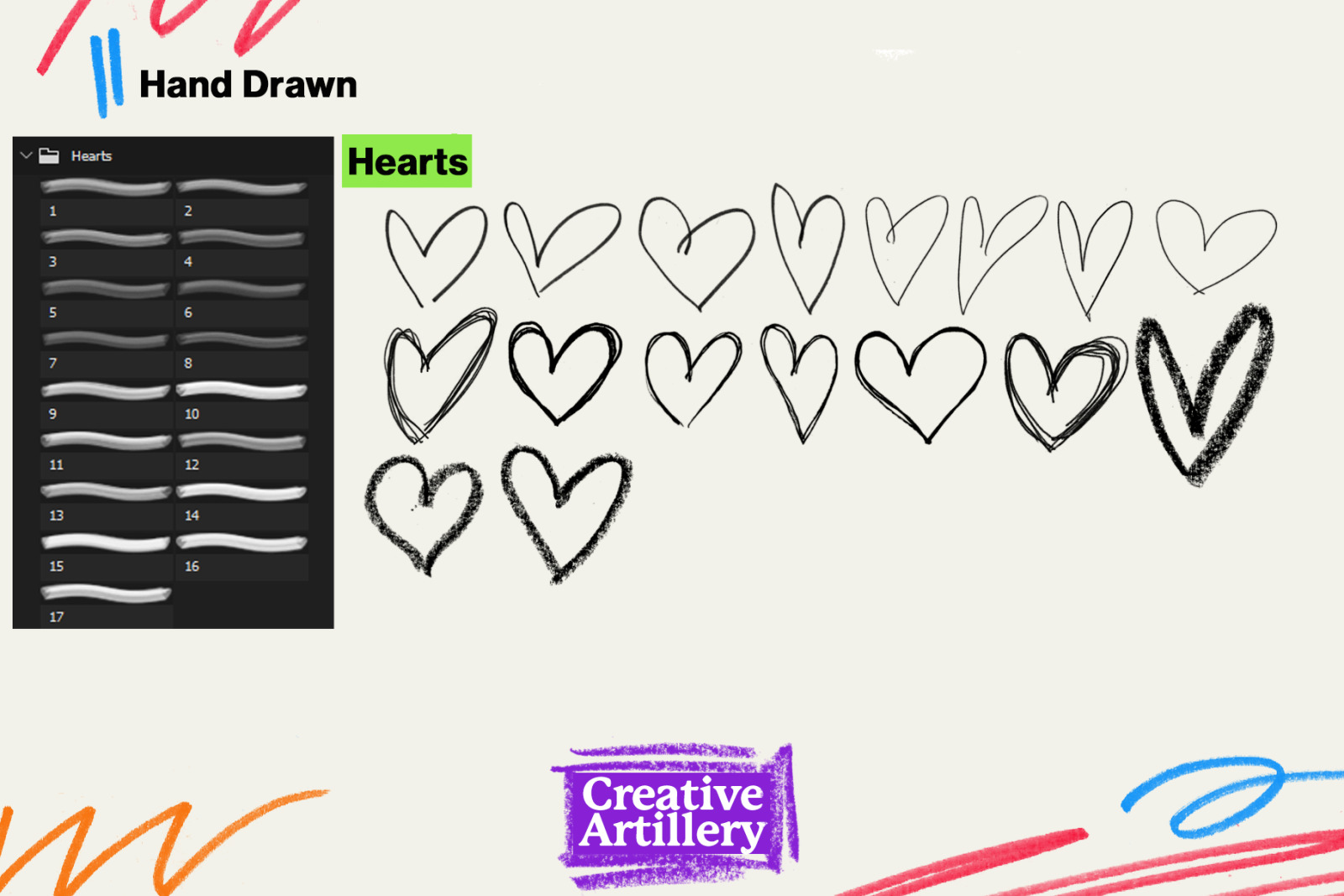 Extra Punk Brush Set Extra Punk Brush Set