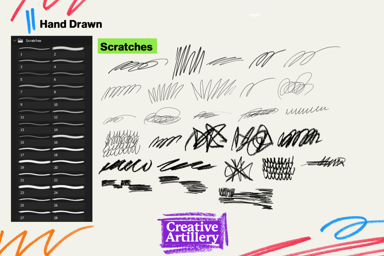 Extra Punk Brush Set Extra Punk Brush Set