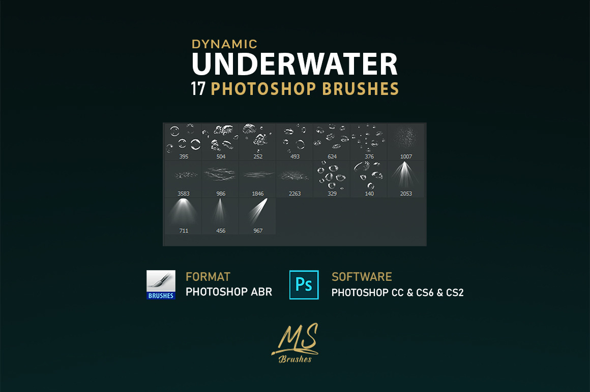 Underwater Photoshop Brushes