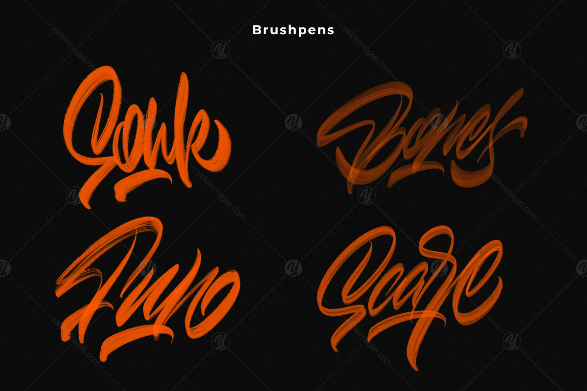 Calligraffiti / Calligraphy / Lettering Brushes For Procreate Calligraffiti / Calligraphy / Lettering Brushes For Procreate