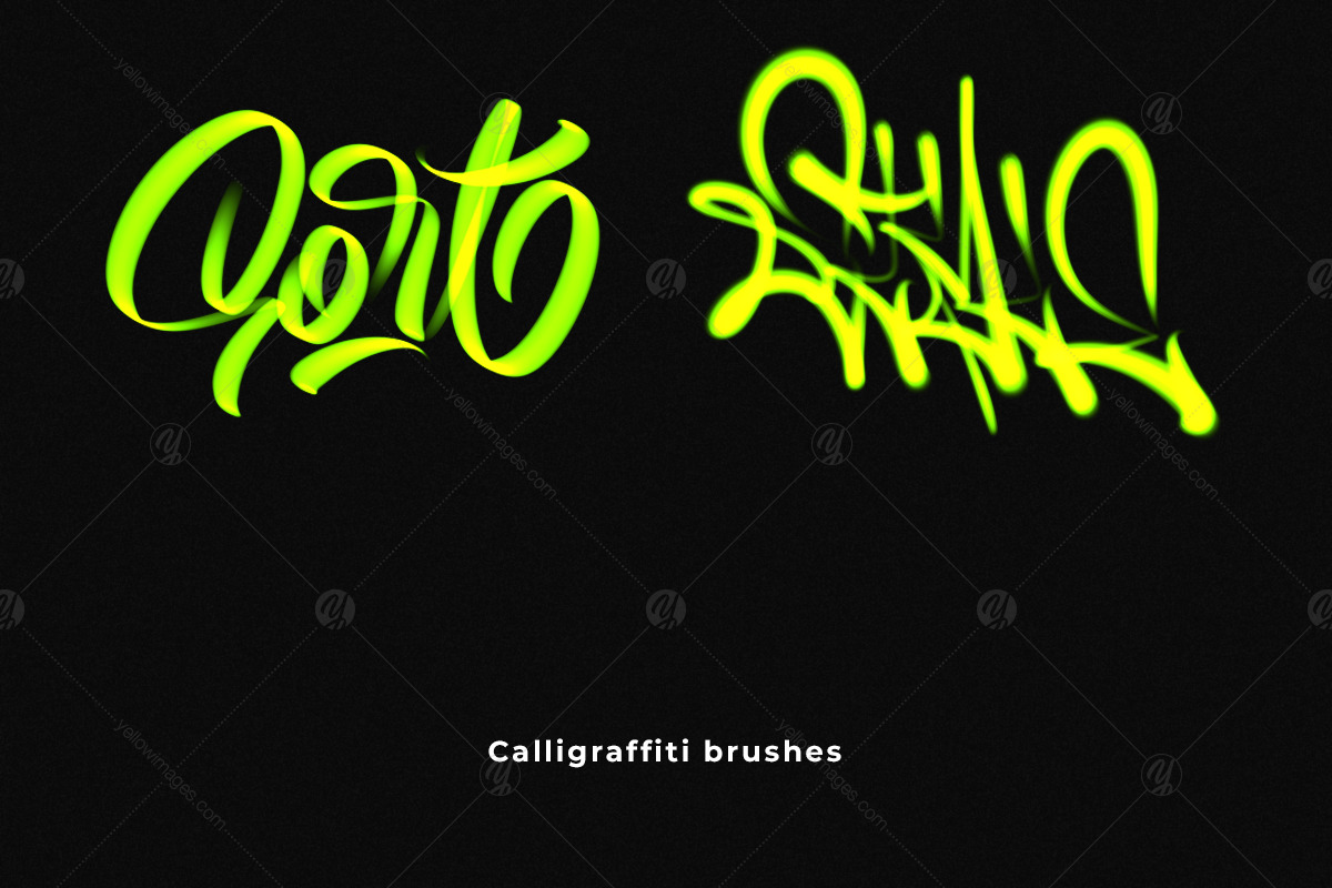 Calligraffiti / Calligraphy / Lettering Brushes For Procreate