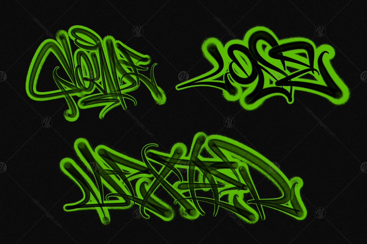 Calligraffiti / Calligraphy / Lettering Brushes For Procreate