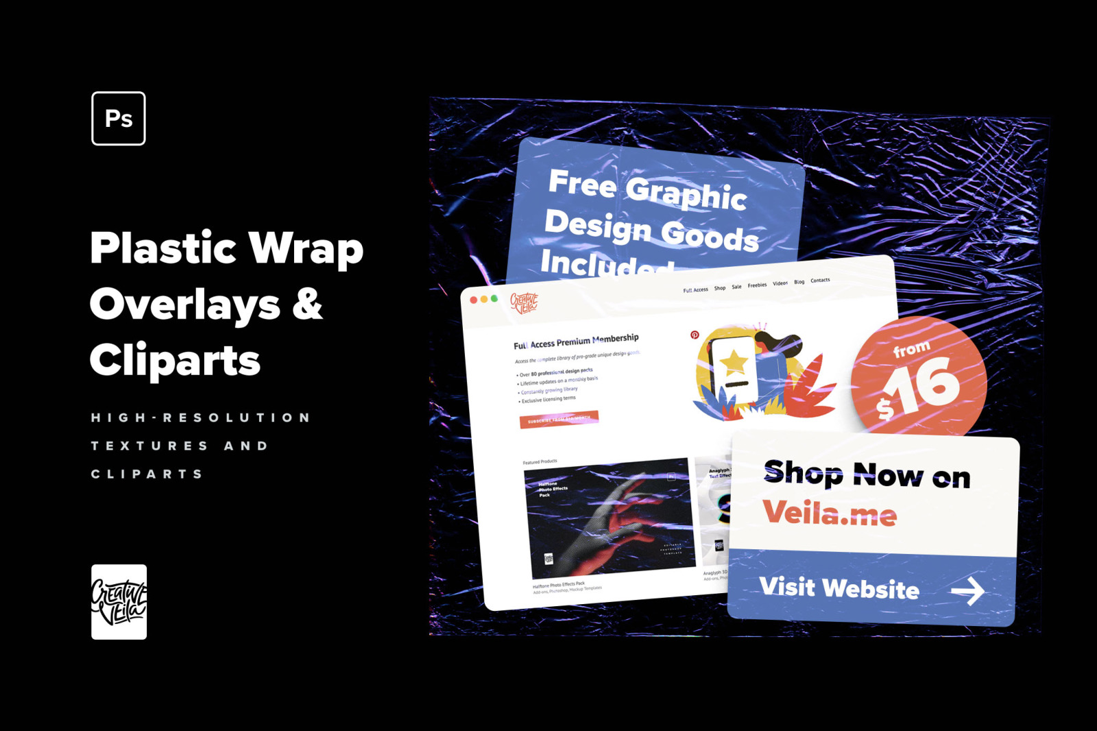 Plastic Wrap Overlays And Cliparts Plastic Wrap Overlays And Cliparts