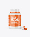 Glossy Pills Bottle Mockup