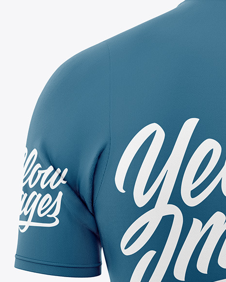 Men's T-Shirt Mockup - Back View