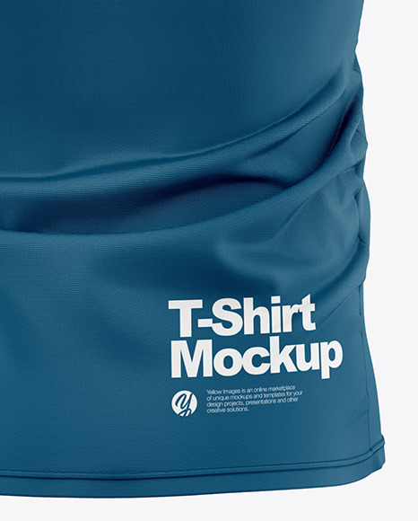Men's T-Shirt Mockup - Back View