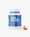 Matte Pills Bottle Mockup