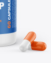 Matte Pills Bottle Mockup