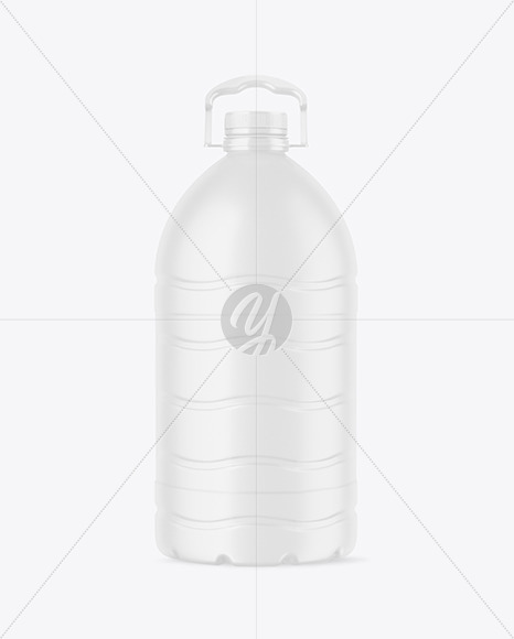 6L Matte PET Bottle Mockup