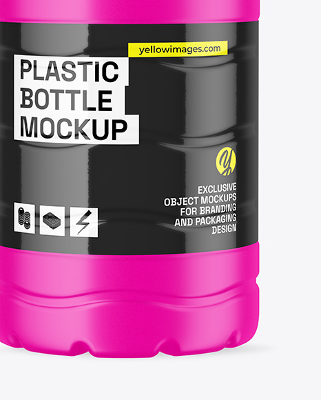 6L Matte PET Bottle Mockup