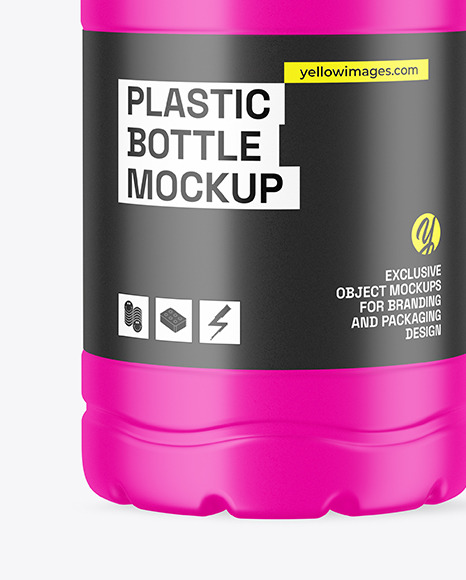 6L Matte PET Bottle Mockup