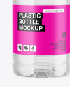 6L Clear PET Water Bottle Mockup