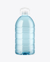 6L Colored PET Water Bottle Mockup