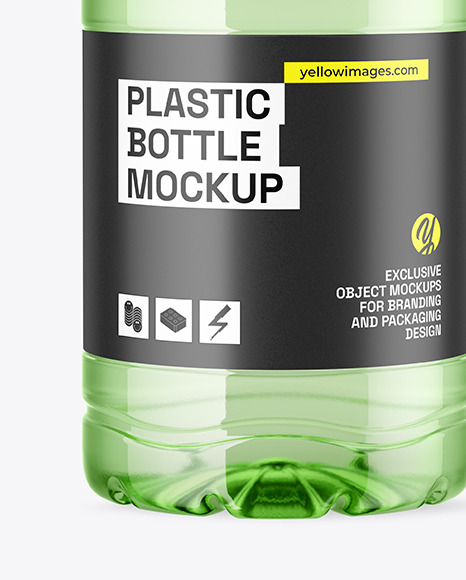 6L Colored PET Water Bottle Mockup