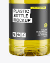 6L Clear PET Olive Oil Bottle Mockup