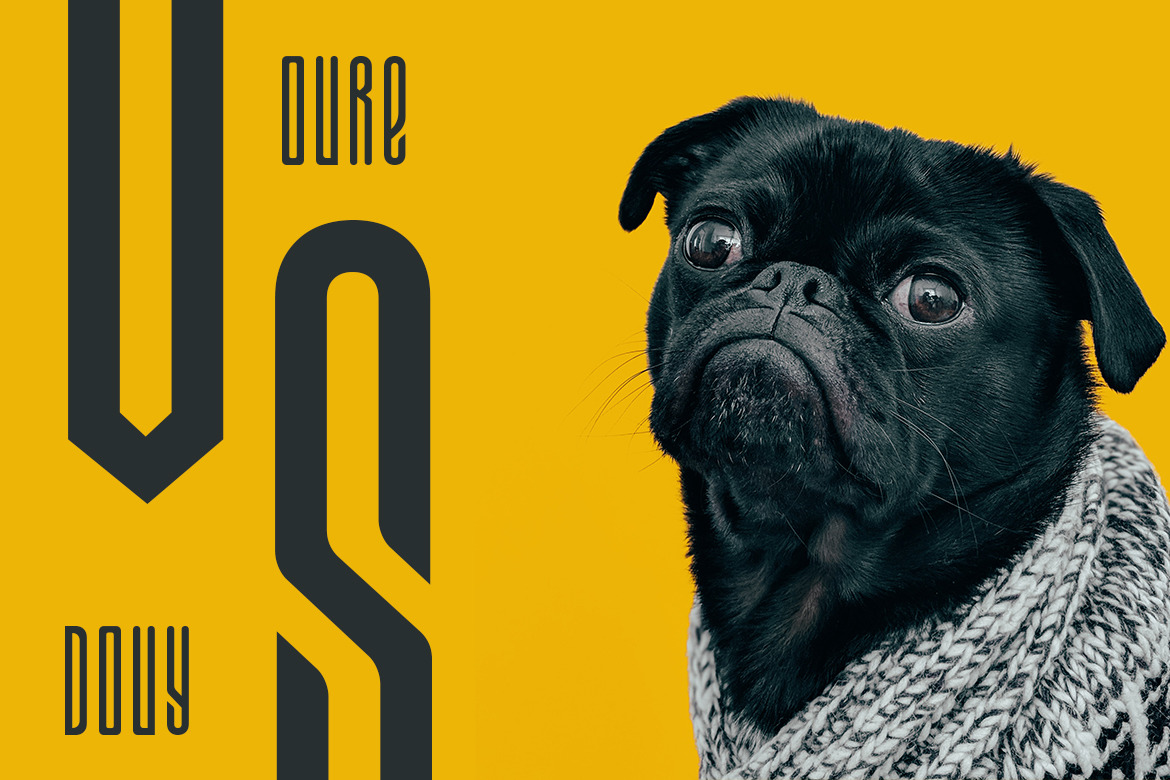 Galcia - Condensed Rounded Typeface Galcia - Condensed Rounded Typeface