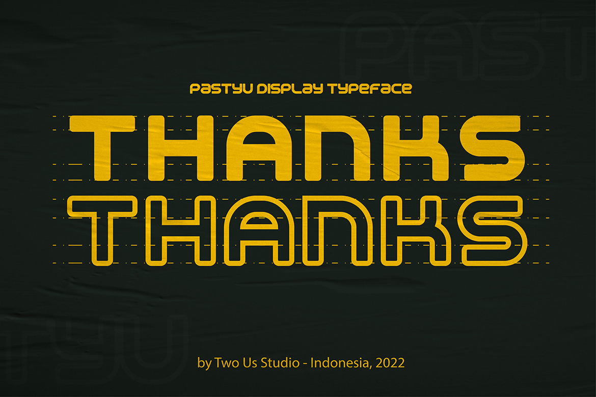 Pastyu - Display Typeface Pastyu - Display Typeface