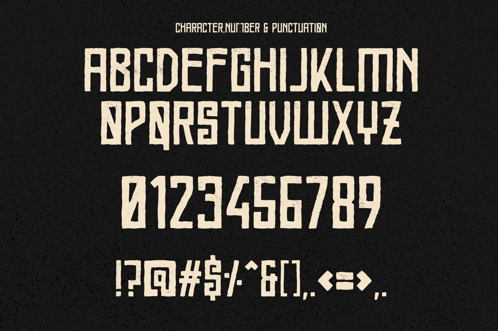 Lasoka - Rough Display Typeface Lasoka - Rough Display Typeface