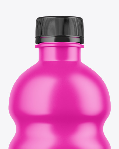Matte Plastic Bottle Mockup Matte Plastic Bottle Mockup