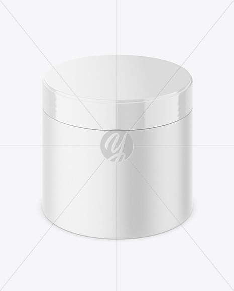 Matte Cosmetic Jar Mockup Matte Cosmetic Jar Mockup