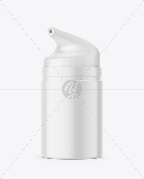 Airless Matte Bottle Mockup