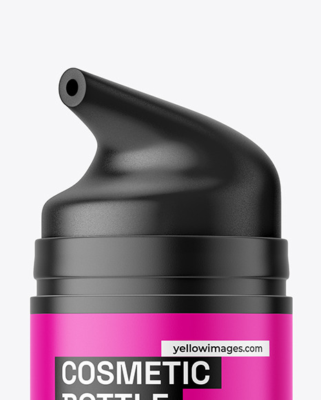 Airless Matte Bottle Mockup