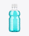 Clear Plastic Bottle w/ Drink Mockup