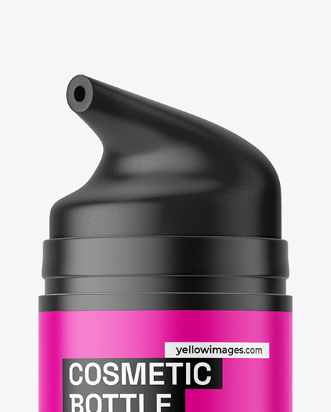 Airless Matte Bottle Mockup