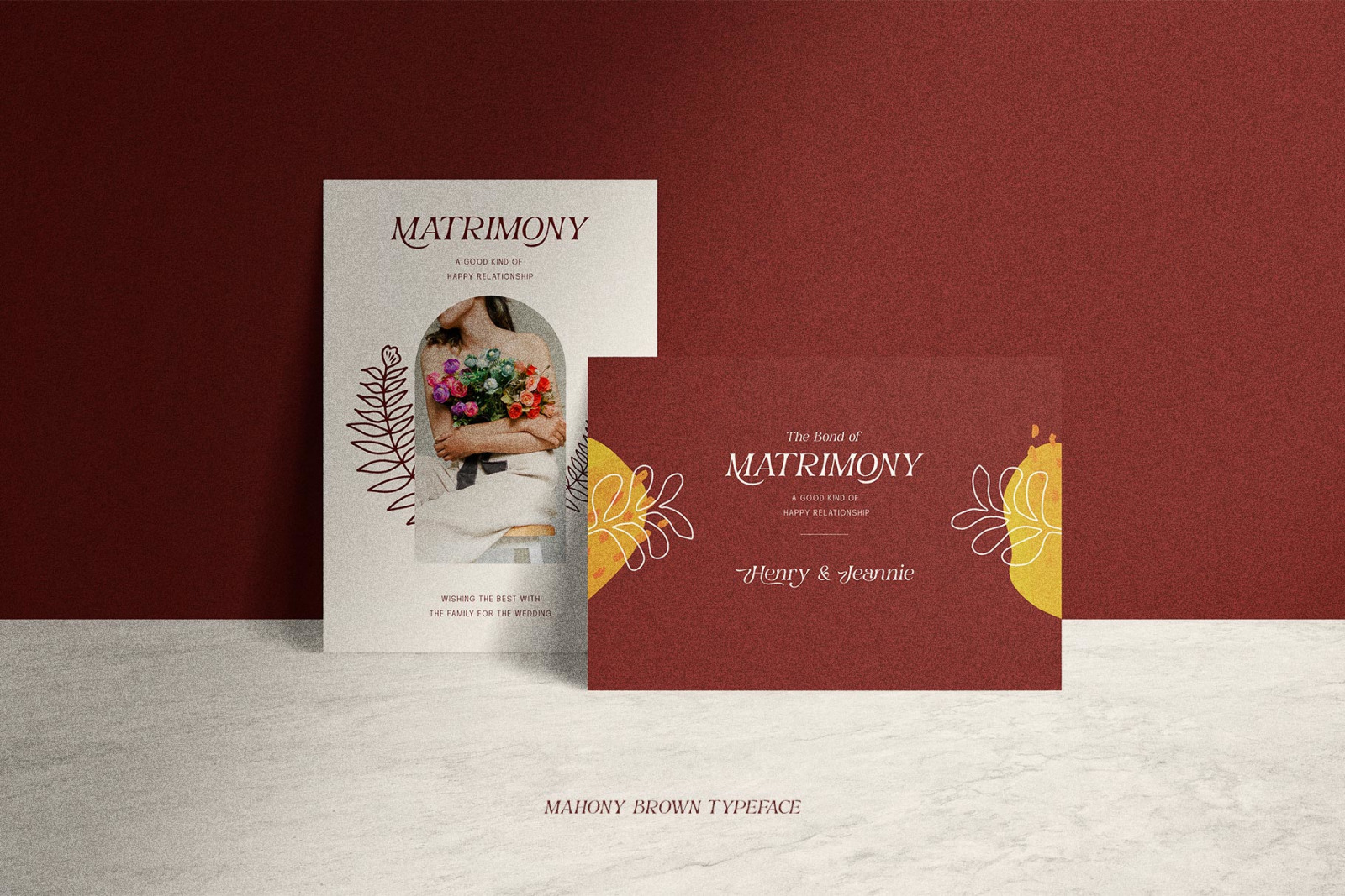 Mahony Browns Typeface Mahony Browns Typeface
