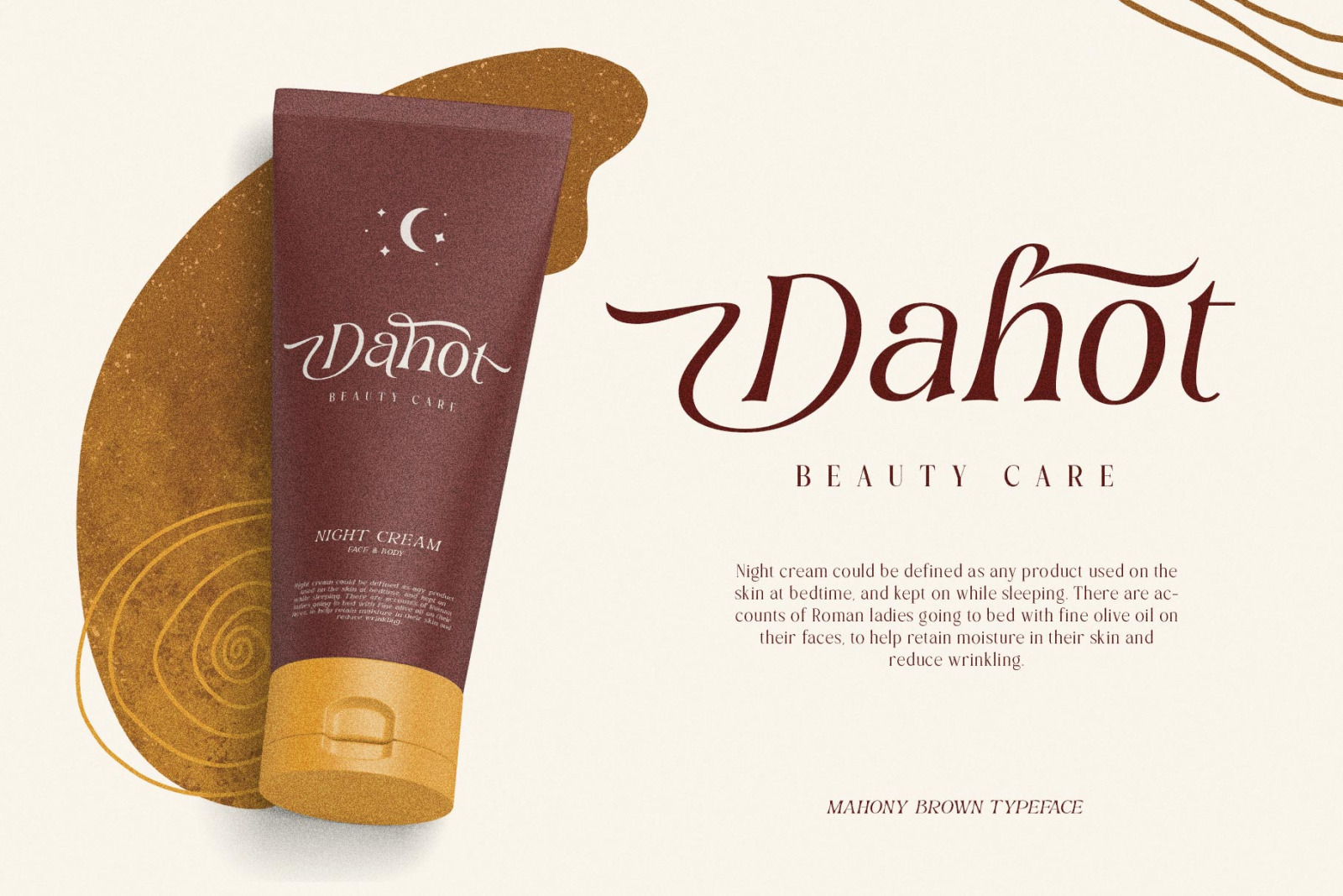 Mahony Browns Typeface