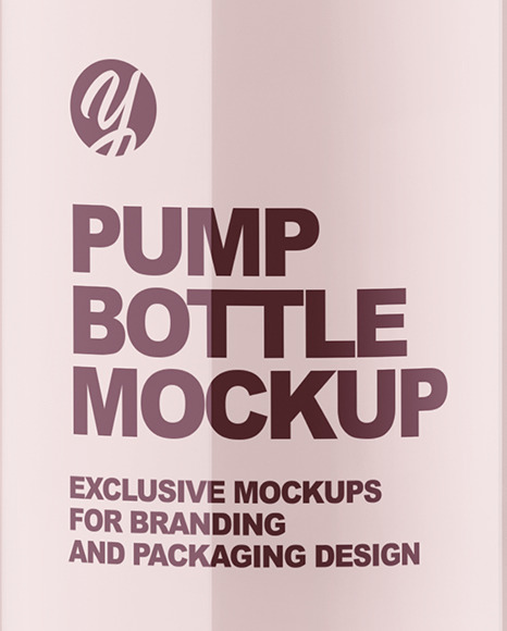 50ml Cosmetic Bottle Mockup