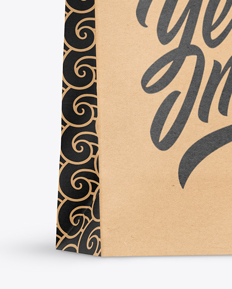 Kraft Paper Bag Mockup