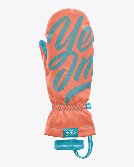 Snowboarding Glove Mockup