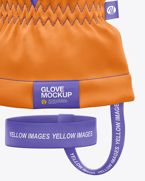 Snowboarding Glove Mockup