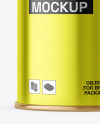 Olive Oil Tin Can Mockup