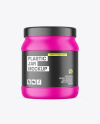Matte Nutrition Jar Mockup Matte Nutrition Jar Mockup