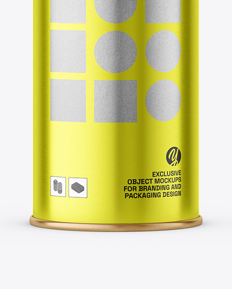 Olive Oil Tin Can Mockup