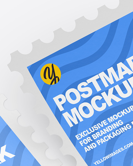 Three Postmarks Mockup