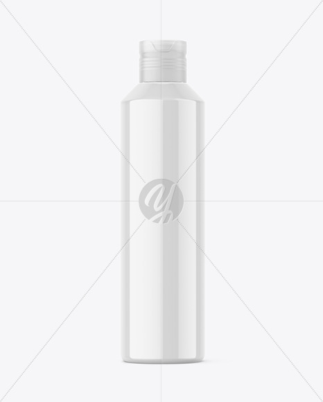 Glossy Cosmetic Bottle Mockup