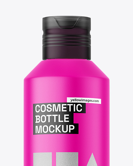 Matte Cosmetic Bottle Mockup