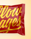 Glossy Wet Wipes Mockup