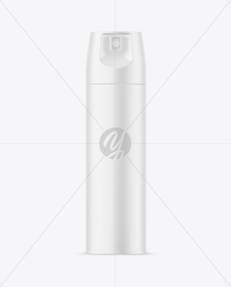 Matte Nozzel Spray Bottle Mockup