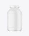 Matte Nutrition Jar Mockup Matte Nutrition Jar Mockup
