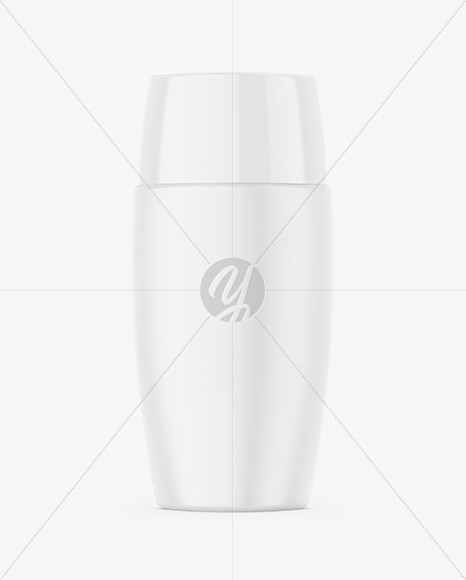 Matte Cosmetic Bottle Mockup