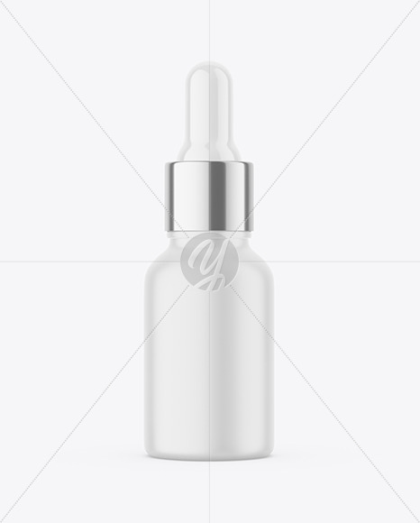 Matte Dropper Bottle Mockup Matte Dropper Bottle Mockup