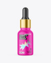 Matte Dropper Bottle Mockup Matte Dropper Bottle Mockup
